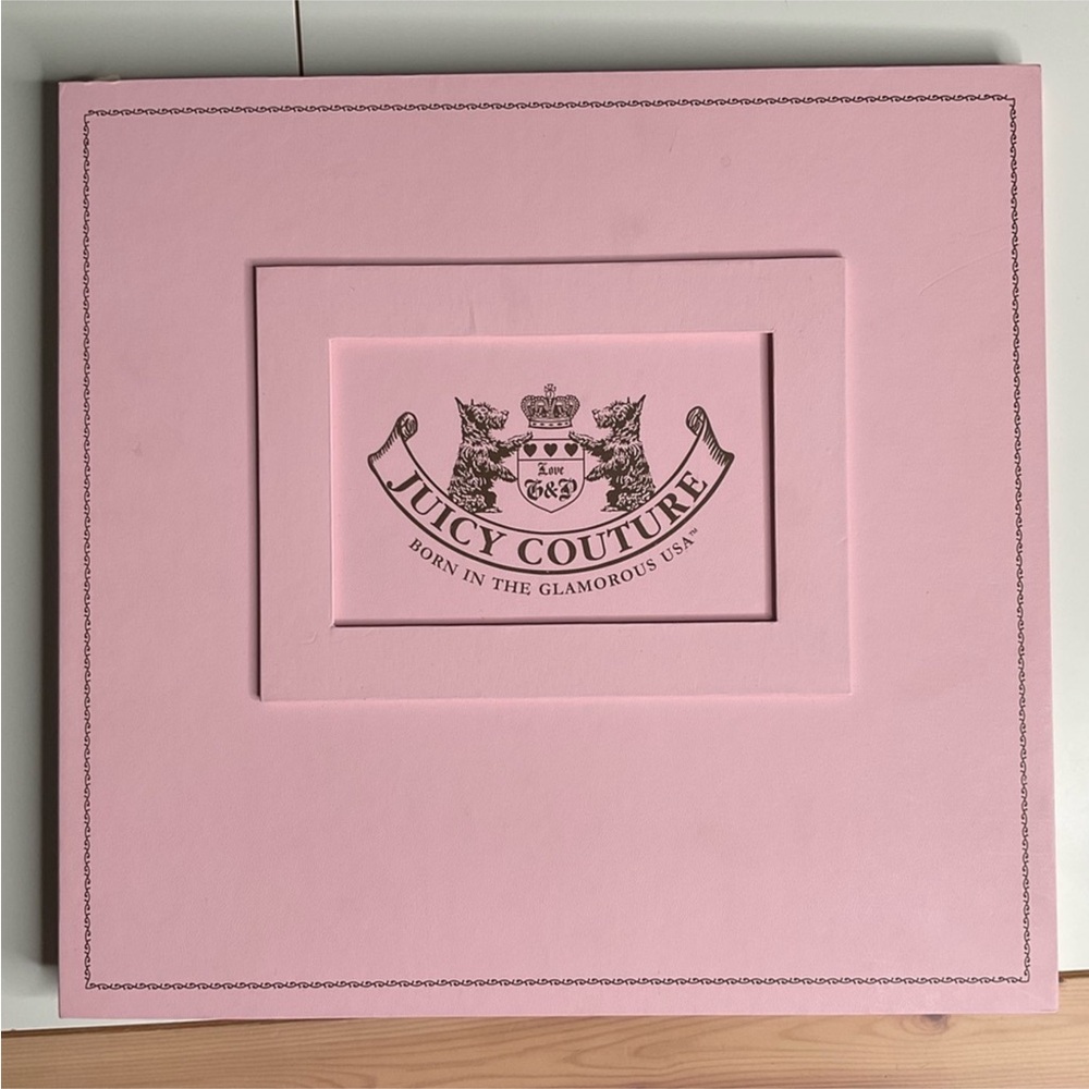 Y2K Rare Juicy Couture Scrapbook Album, Luxury, NWOT, 24 pages!
